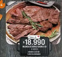 Jumbo Cuisine & co - milanesa de búfalo oferta