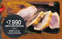 Jumbo Lomo de cerdo congelado oferta