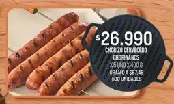 Jumbo Chorinanos - chorizo cervecero oferta