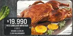 Jumbo Pato congelado importado oferta