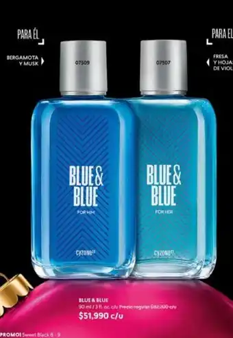 Musk - blue & blue for him / for her