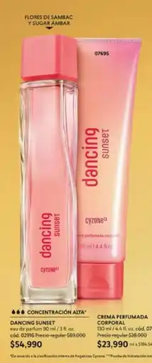Cyzone Dancing sunset eau de parfum 90 ml / 3 fl. oz oferta