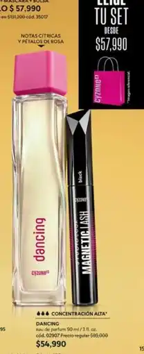 Cyzone Lash - set de perfume y máscara oferta