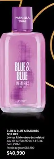 Cyzone Blue & blue - blue & blue memories for her eau de parfum 90 ml / 3 fl. oz. cód. 21046 oferta