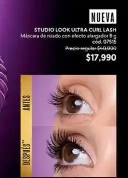 Cyzone Lash - studio look ultra curl lash máscara de rizado con efecto alargador 8 g cód. 07515 oferta