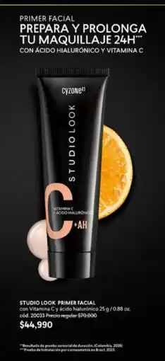 Cyzone Colombia - studio look primer facial oferta