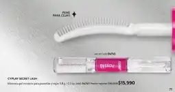 Cyzone Lash - cyplay secret lash máscara-gel incoloro para pestañas y cejas oferta