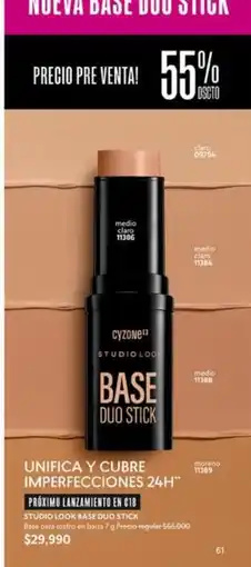 Cyzone Duo - base duo stick oferta