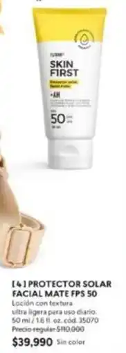 Cyzone First - protector solar facial mate fps 50 oferta