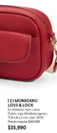 Cyzone Love - monedero love & lock oferta