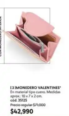 Cyzone Monedero valentines c 35125 oferta