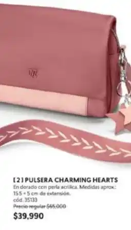 Cyzone Dorado - [2] pulsera charming hearts oferta