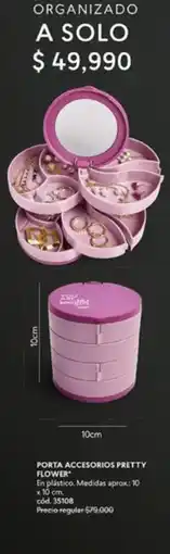 Cyzone Porta accesorios pretty flower oferta