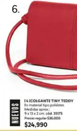 Cyzone [4] colgante tiny teddy oferta
