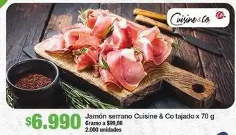 Cuisine & co - jamón serrano grano