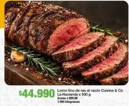 Jumbo Cuisine & co - lomo fino de res al vacio oferta