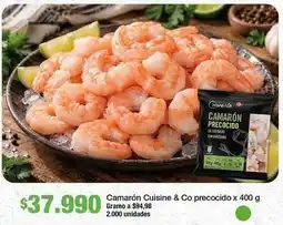 Jumbo Cuisine & co - camarón precocido oferta