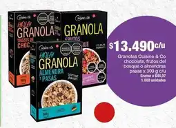 Jumbo Cuisine & co - granolas chocolate oferta