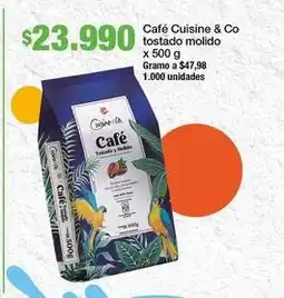 Jumbo Cuisine & co - cafe tostado molido oferta