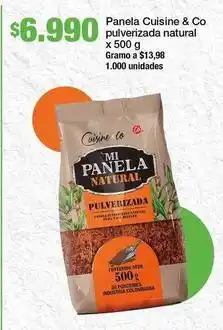 Jumbo Cuisine & co - panela pulverizada natural oferta