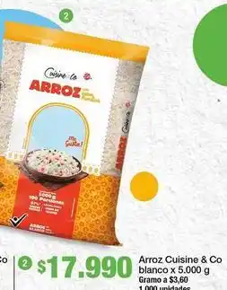 Jumbo Cuisine & co - arroz blanco oferta
