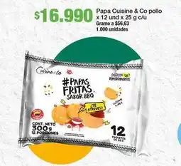 Jumbo Cuisine & co - papa pollo oferta