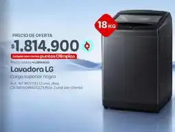 Olímpica Lavadora LG oferta