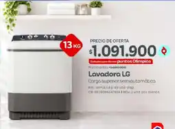 Olímpica Lavadora LG oferta