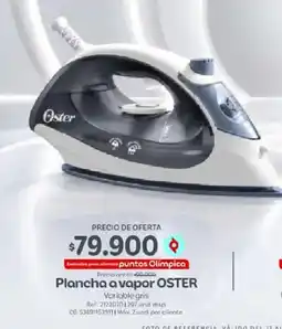 Olímpica Oster plancha a vapor oferta