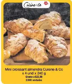 Jumbo Cuisine & Co mini croissant almendra oferta
