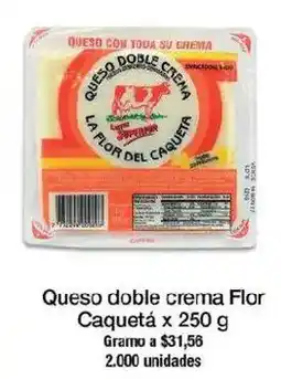Jumbo Flor Queso doble crema oferta