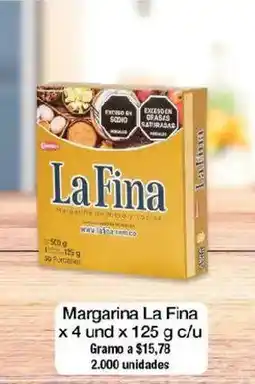 Jumbo Margarina La Fina oferta