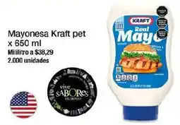 Jumbo Mayonesa Kraft pet oferta