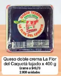 Jumbo Queso doble crema La Flor del Caquetá oferta