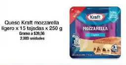 Jumbo Kraft mozzarella ligera oferta
