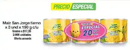 Jumbo San Jorge maíz tierno oferta