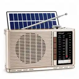 Falabella Radio solar vintage KTF-2468 bluetooth multibanda con linterna oferta