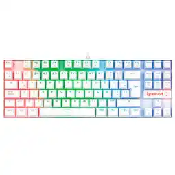Falabella Teclado Gamer Mecánico Kumara K552 RGB Switch Red Blanco oferta