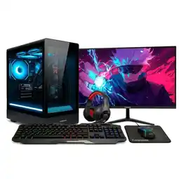 Falabella Combo PC Gamer Ryzen 7 8700F 16GB DDR5 SSD 512GB RTX 3050 + Monitor 24 + Periféricos oferta