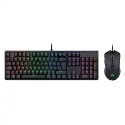 Falabella Kit Gamer Teclado y Mouse S146 Español K668 RGB Negro oferta