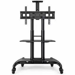 Falabella Soporte TV Pedestal Móvil 32 A 75 Pulgadas Con Ruedas Ajustable oferta