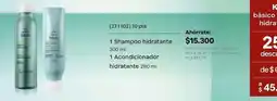 Natura Natura - 1 shampoo hidratante 300 ml + 1 acondicionador hidratante 280 ml oferta