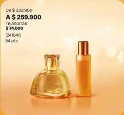 Natura Perfume + loción corporal (241041) oferta