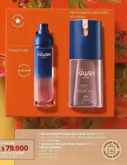 Natura Natura - eau de toilette feminina kaiak urbe + spray perfumado kaiak urbe oferta