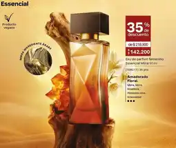 Natura Eau de parfum feminino essencial mirra oferta