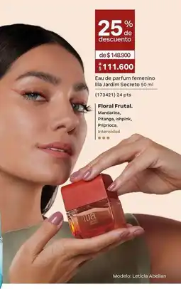 Natura Natura - eau de parfum femenino ilia jardim secreto 50 ml (173421) oferta