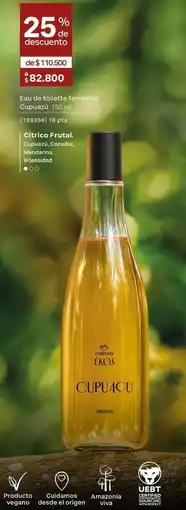 Natura Natura - eau de toilette humor cupuaçu oferta