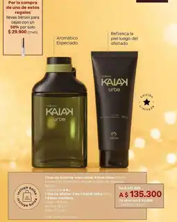 Natura Natura - kaiak urbe eau de toilette masculino + refrescante pós-barba oferta