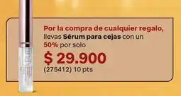 Natura Sérum para cejas oferta