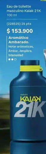 Natura Natura - eau de toilette masculino kaiak 21k 100 ml oferta